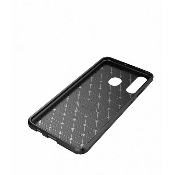Huawei P30 Lite stødsikkert cover FullCarbon V4 Black