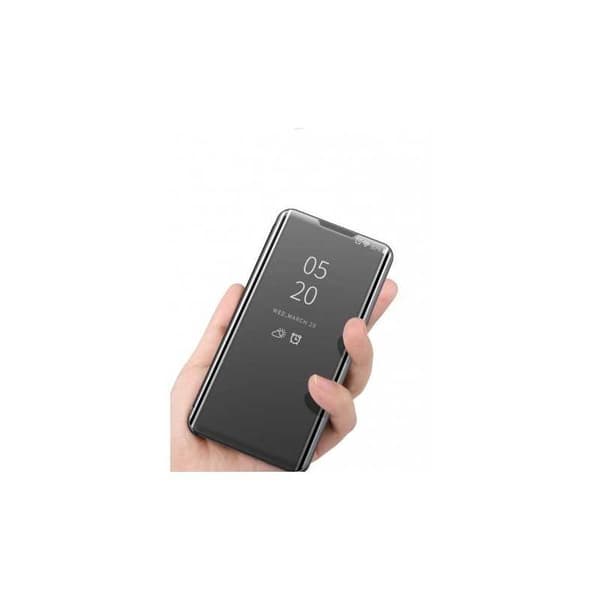 Samsung S22 Plus Flipfodral Clear View Standing V2 Rocket Svart