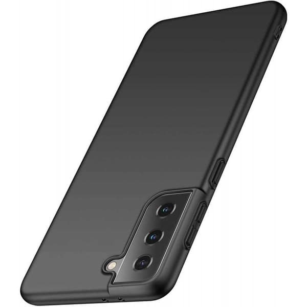 Samsung S21 Plus Tunt Mattsvart Skal Basic V2 Svart