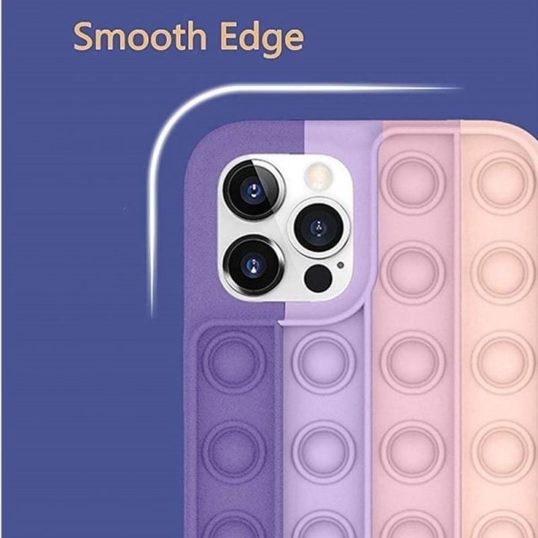 Samsung S21 Plus beskyttelsesveske Fidget Toy Pop-It Multicolor