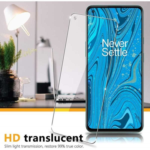 2-PACK OnePlus 9 Härdat glas 0.26mm 2.5D 9H Transparent