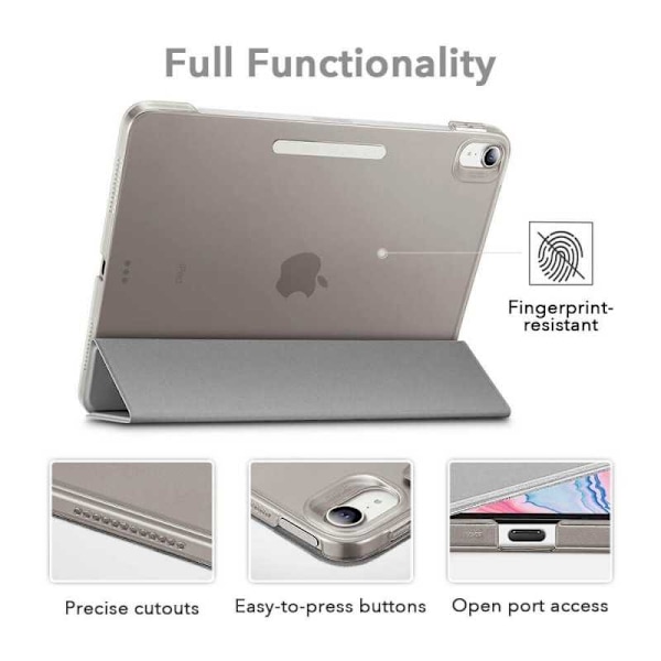 iPad Air 4 2020 / Air 5 2022 Flip-etui ESR Ascend Trifold - Sort Black