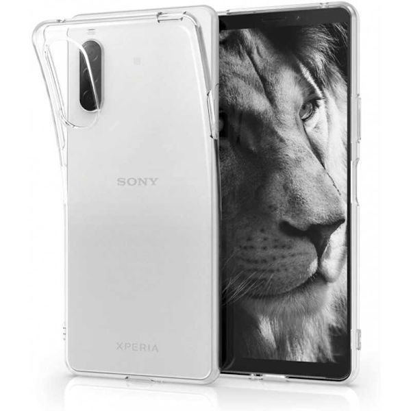 Xperia 10 II stødabsorberende blødt etui Enkelt (XQ-AU52) Transparent