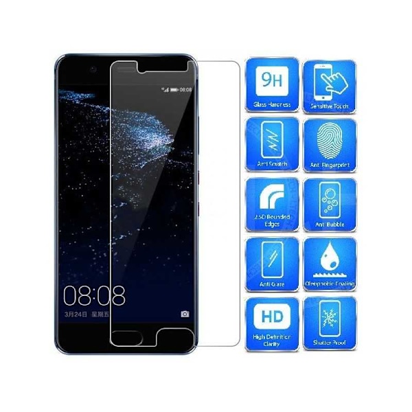 2-PACK Huawei P10 Härdat glas 0.26mm 2.5D 9H Transparent