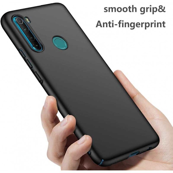 Redmi Note 8 Ultratunt Mattsvart Skal Basic V2 Svart