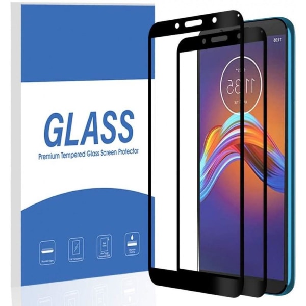 Motorola Moto E6 Play FullFrame 0,26 mm 2,5D 9H karkaistu lasi Transparent