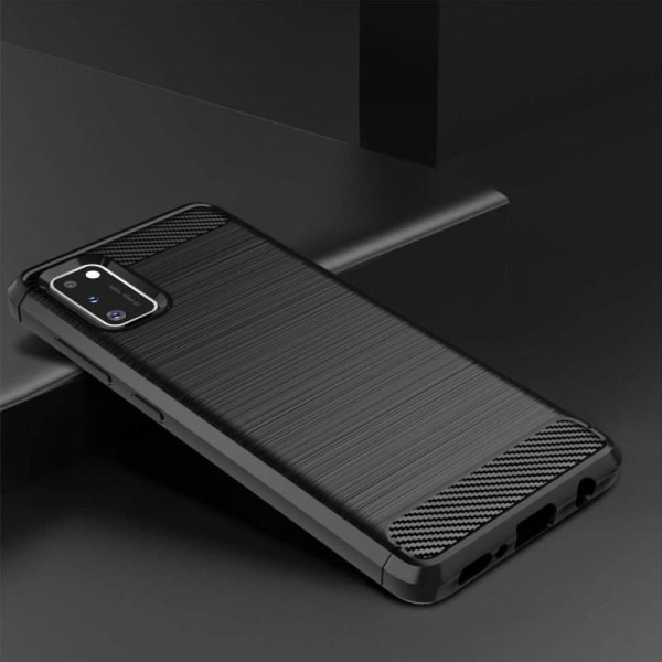 Samsung A41 Shockproof Shell SlimCarbon Black