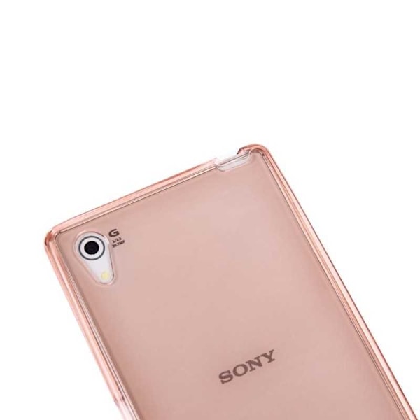 360° Heltäckande Silikonfodral Xperia Z5 Svart