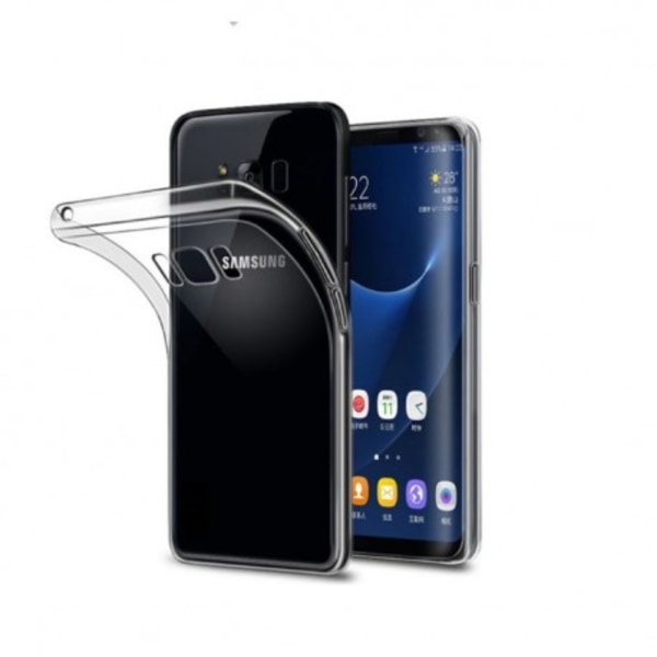 Samsung S8 Plus Stötdämpande Silikon Skal Simple® Transparent