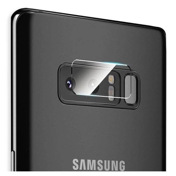 2-PACK Samsung Note 8 -kameran linssin suojus Transparent
