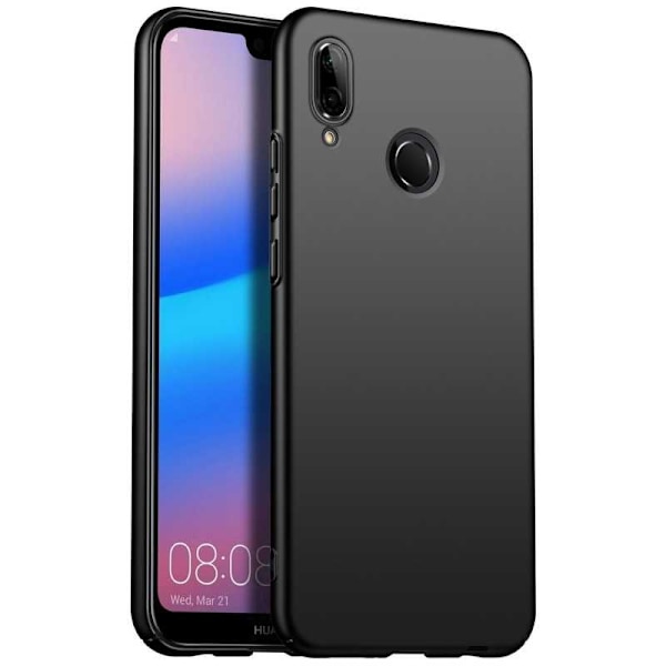 Huawei P20 Lite Ultrathin Matte Black Cover Basic V2 Black