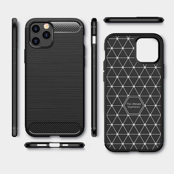 iPhone 12 Pro Max Shockproof Shell SlimCarbon Black