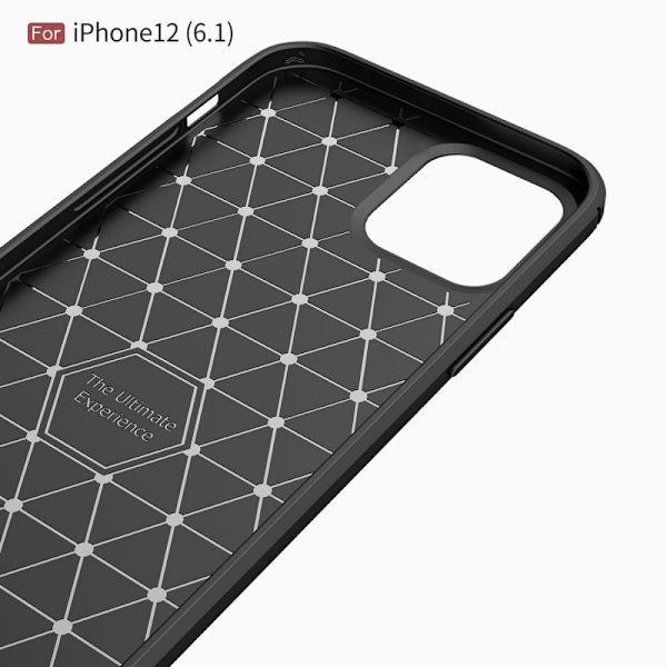 iPhone 12 Pro Shockproof Shell SlimCarbon Black