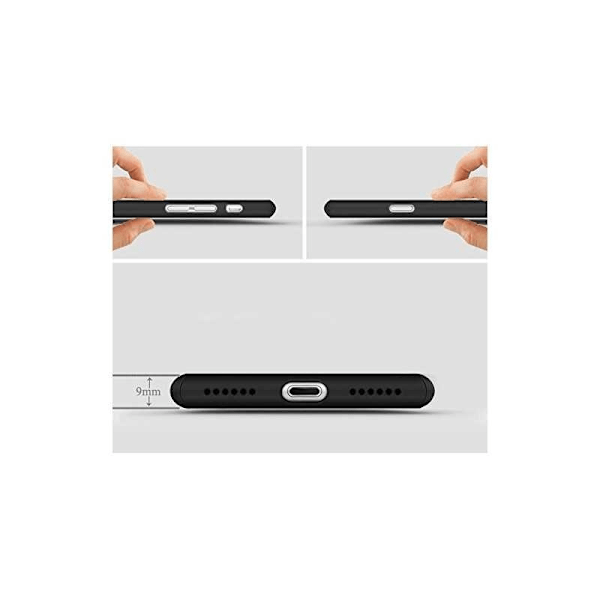 iPhone 6S Plus | 360° 3in1 FullCover Shell 0,26mm 9H glas Svart
