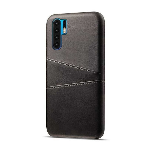 Huawei P30 Pro stødabsorberende kortholder Retro V2 Black