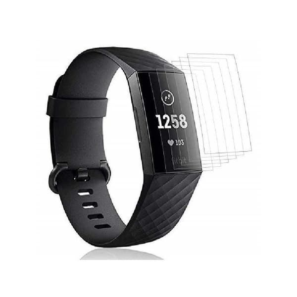 3-PACK Fitbit Charge 3 Premium näytönsuoja CrystalClear Transparent