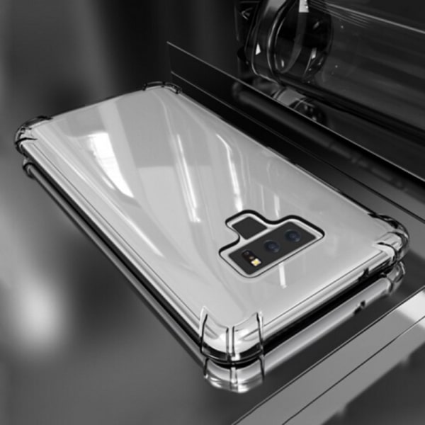 Samsung Note 9 Stødabsorberende Silikone Shell Shockr Transparent