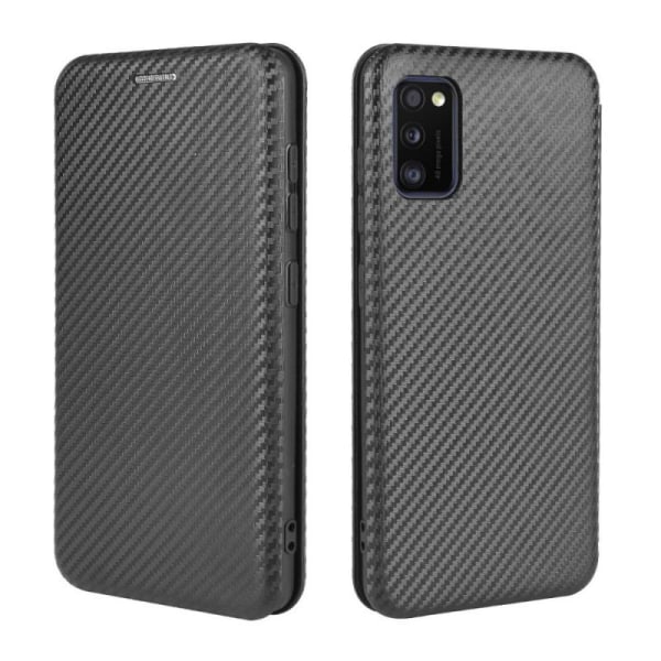 Samsung A41 Flip Case -korttipaikka CarbonDreams Black