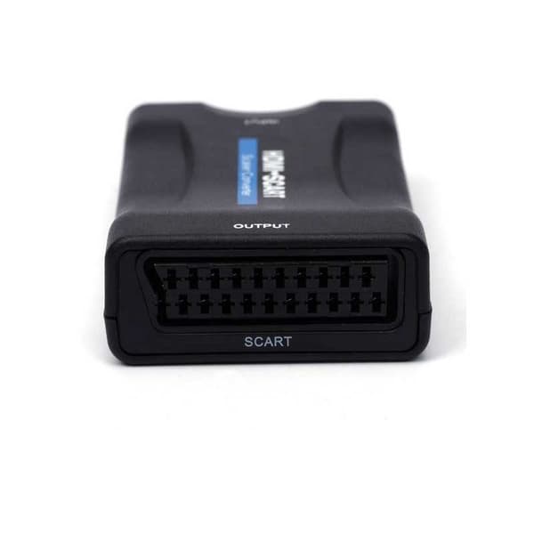 HDMI-SCART-sovitin/-muunnin Black
