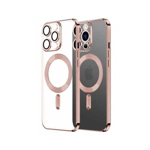 Iskunkestävä MagSafe-yhteensopiva kotelo iPhone 11 Pro Ruusukult
