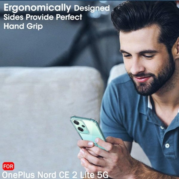 OnePlus Nord CE 2 Lite 5G Stöttåligt Skal med Förstärkta Hörn