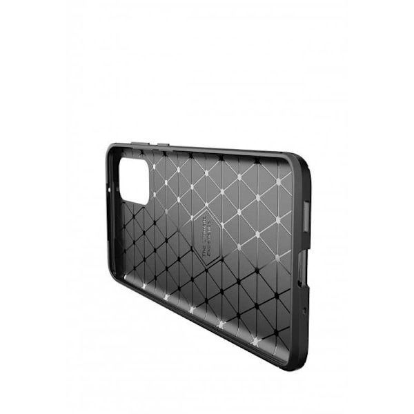 Samsung Galaxy S20 Plus Shockproof Slim Cover FullCarbon V4 Black