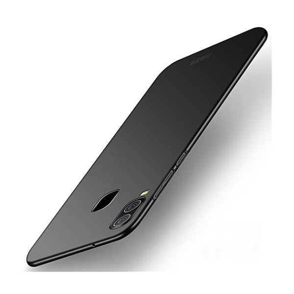 Samsung A20e Ultratynn gummibelagt Matt Black Cover Basic V2 Black