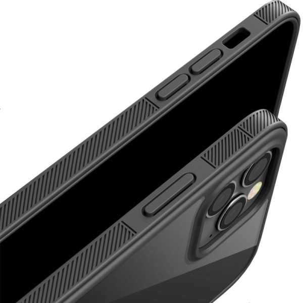 iPhone 15 Pro stødsikker og elegant Shell Halo Svart