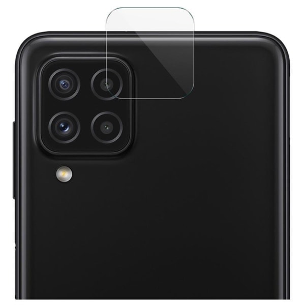 Samsung A22 4G 5D kamera linsecover fleksibelt glas Transparent