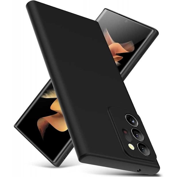 Samsung Note 20 Ultra Kuminen Shell Liquid - Musta