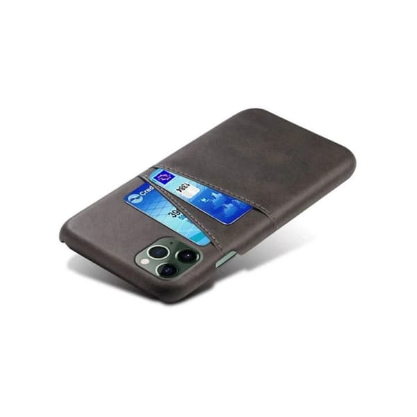 iPhone 13 Pro Max iskuja vaimentava korttipidike Retro V2 Black