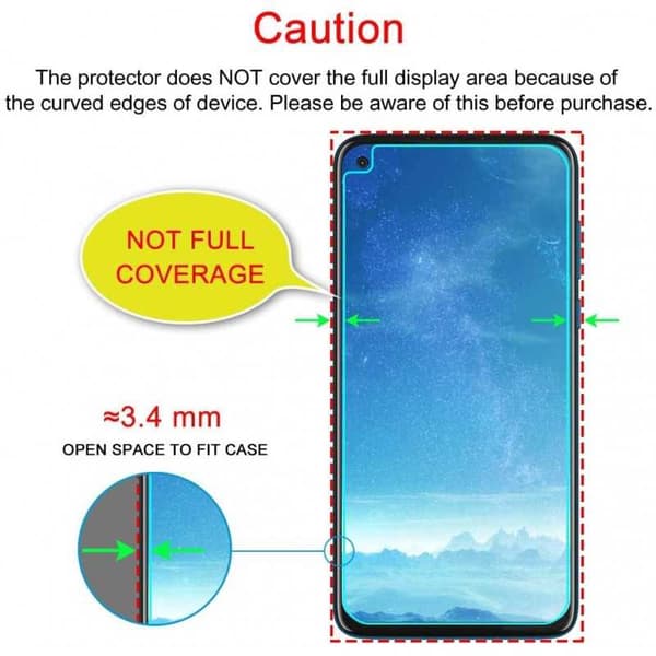 3-PACK Moto G8 Power Premium CrystalClear näytönsuoja Transparent