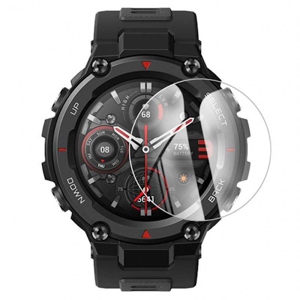 2-PACK Amazfit T-Rex 2 Hærdet glas FullFrame 3D 0,2 mm 9H Transparent