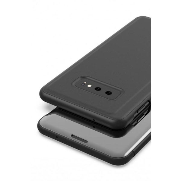 Sony Xperia 1 Smart Flip Case Clear View Seisova V2 Rocket Black