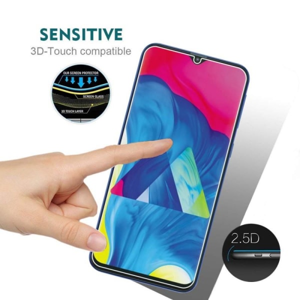 2-PACK Samsung A10 karkaistu lasi 0,26mm 2,5D 9H Transparent