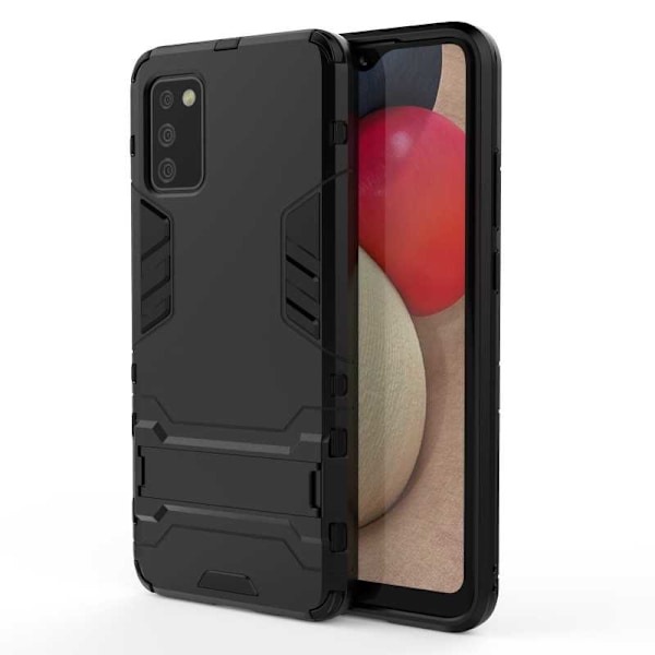 Samsung A02s Iskunkestävä kotelo jalustalla ThinArmor Black