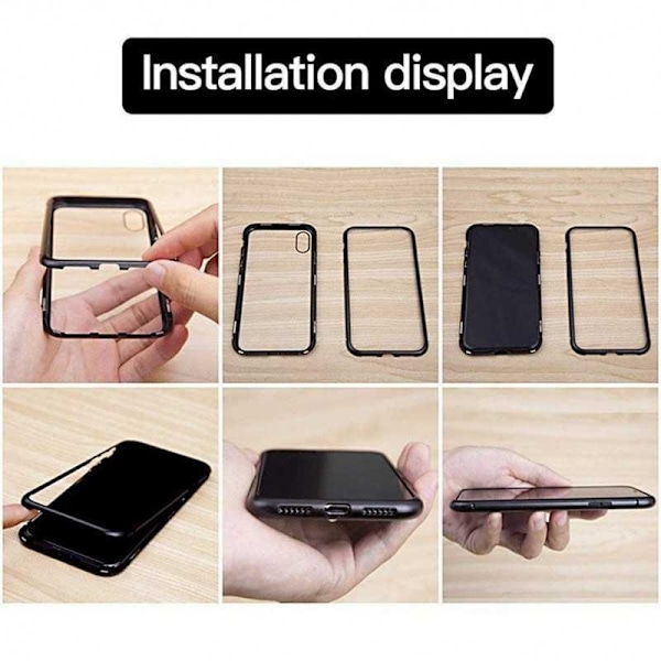iPhone 8 Full Coverage Premium Cover Glassback V4 Transparent