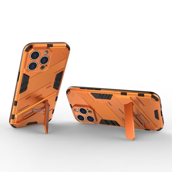 iPhone 16 Pro Max Stöttåligt Skal med Kickstand ThinArmor V2 - Orange