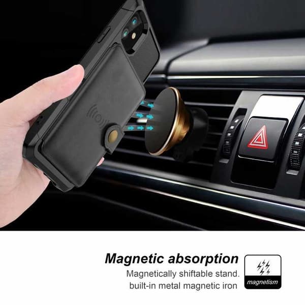 iPhone 12 Mini Iskunkestävä Premium Cover 4-FACK Solid V3 Black
