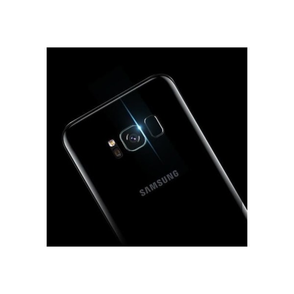 2-PACK Samsung S8 Kamera Linsskydd Transparent