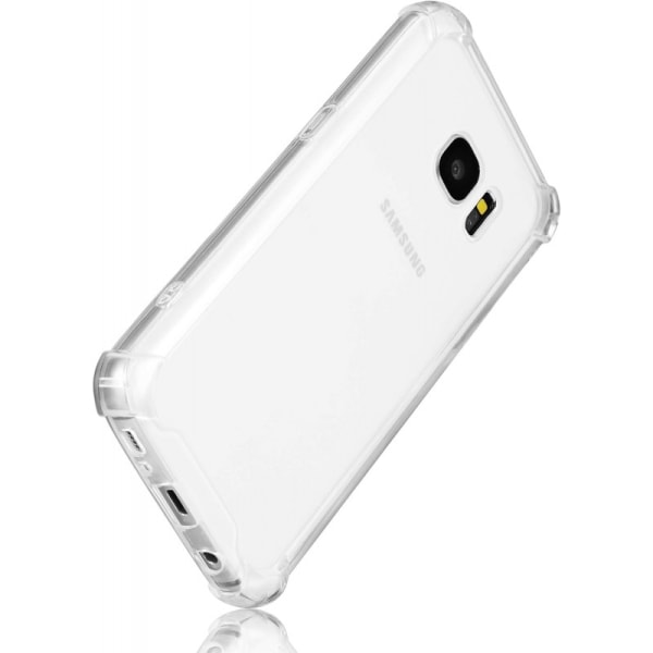 Samsung S7 Iskunvaimennus Silikoni Shell Iskunvaimennin Transparent