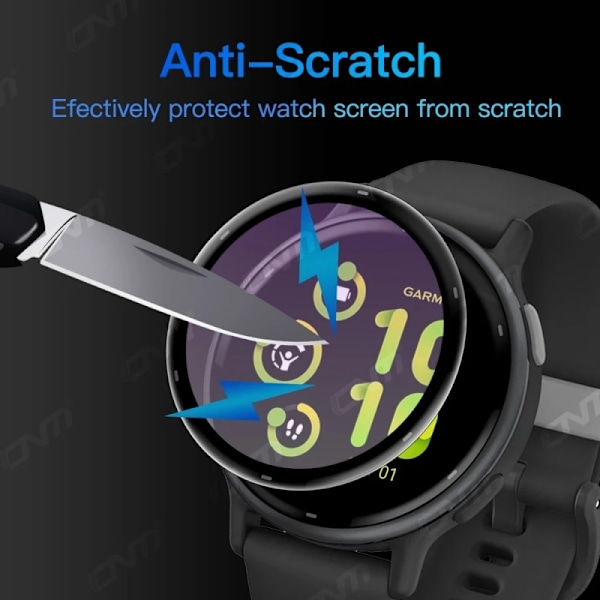 Garmin Vivoactive 5 FullFrame 3D Skyddsfilm 0.26mm 5H Transparent