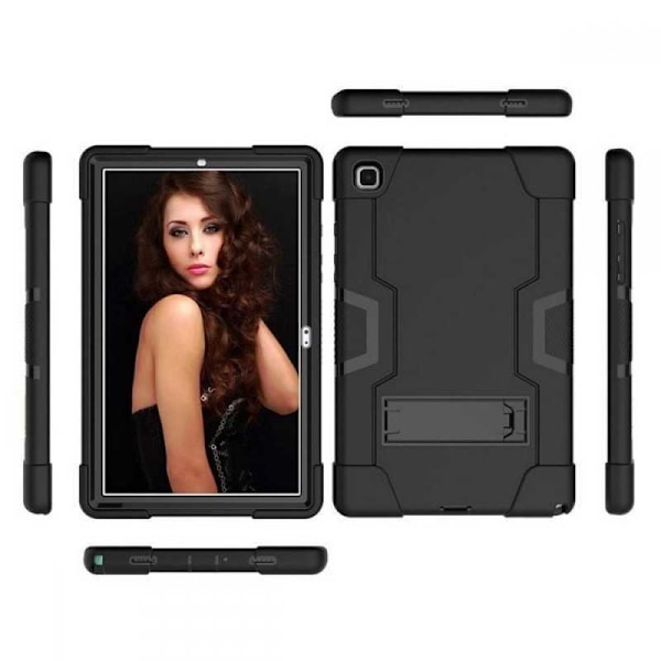 Samsung Tab A7 10.4" Heltäckande Premium 3D Skal 3in1 ThreeSixty Svart