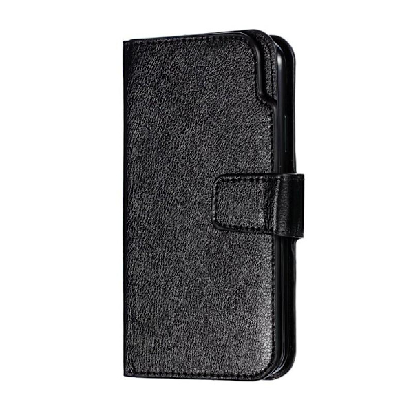 Iphone 12 / 12 Pro käytännöllinen lompakkokotelo 12-taskuisella Array V4:llä Black