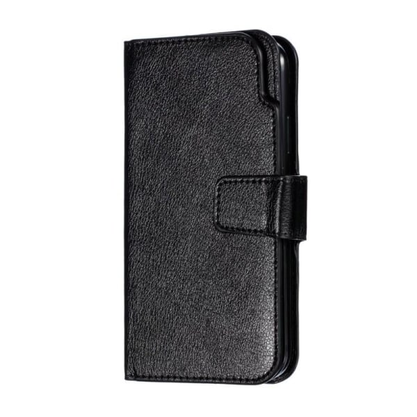 Iphone 12 / 12 Pro käytännöllinen lompakkokotelo 12-taskuisella Black