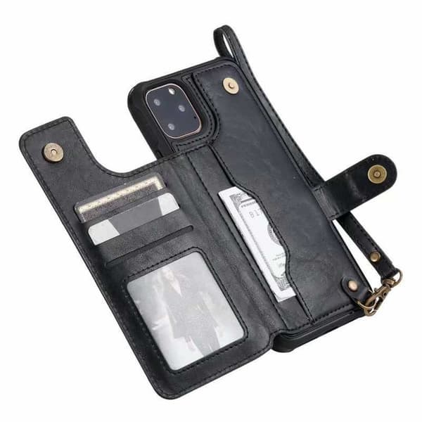 iPhone 11 Pro Max monitoimikorttipidike 5-paikkainen Winston Black