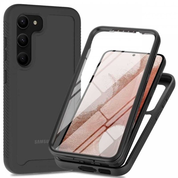 Samsung S23 Full Cover Tech-Protect Defense 360 ​​​​Shell Transparent