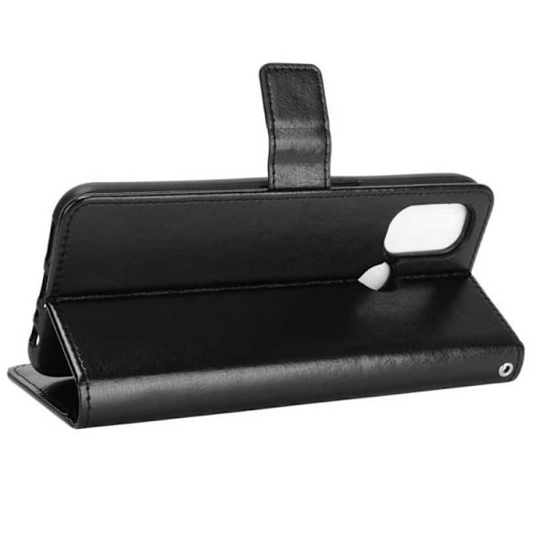 OnePlus Nord N100 Plånboksfodral PU-Läder 4-FACK Svart