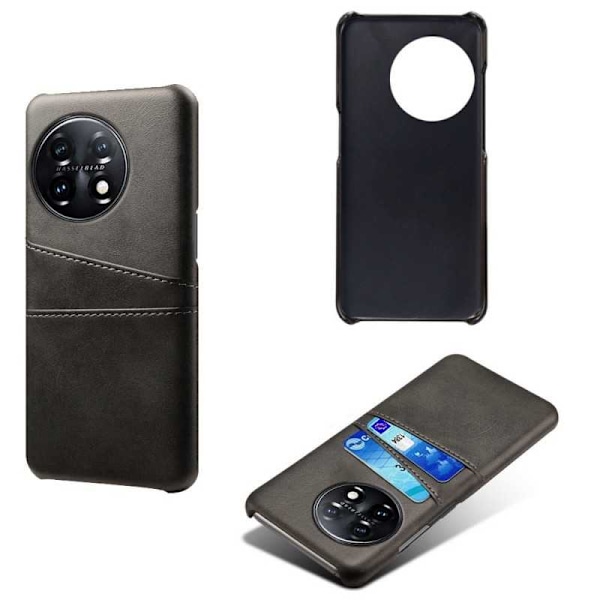 OnePlus 11 5G Mobile Cover Card Holder Retro V2 Black