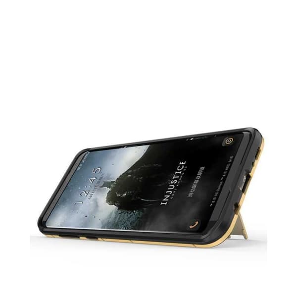 Samsung S8 Plus iskunkestävä kotelo jalustalla ThinArmor Svart
